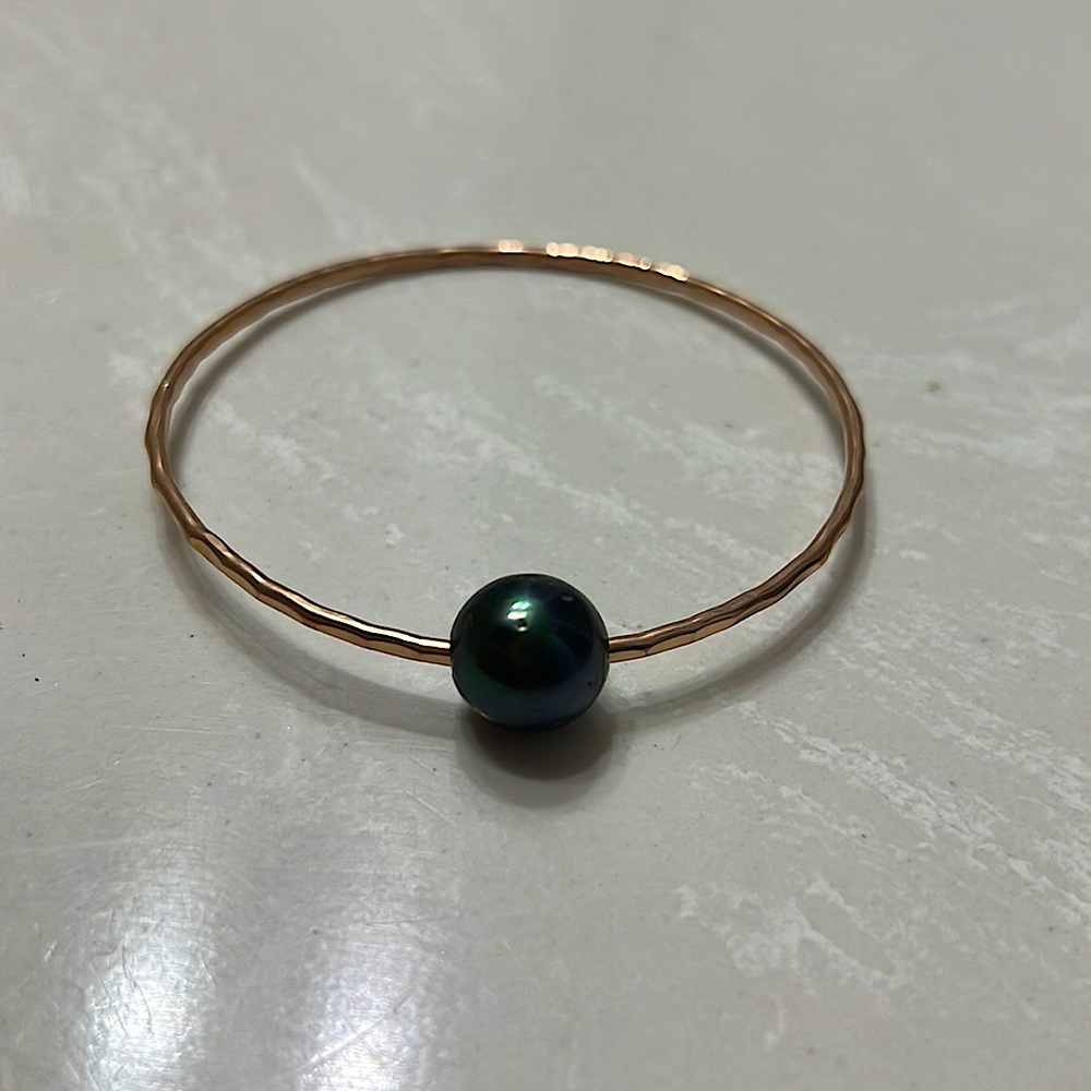 Misha Hawaii Rose Gold Bangle Size 8